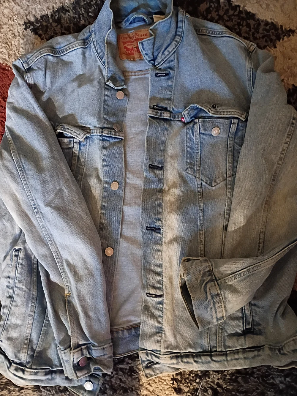 Vintage Levi's Light Blue Denim Trucker Jacket - Men's - Picture 2 of 6